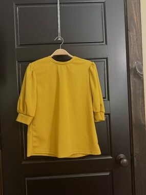 Mustard Color Blouse